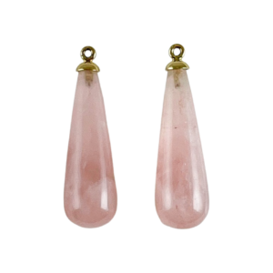 Rose Quartz Droplets (plump)