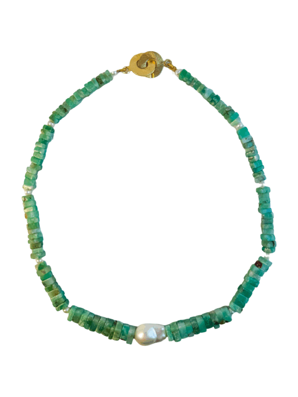 Ezmeralda Chrysopras Necklace - Image 2