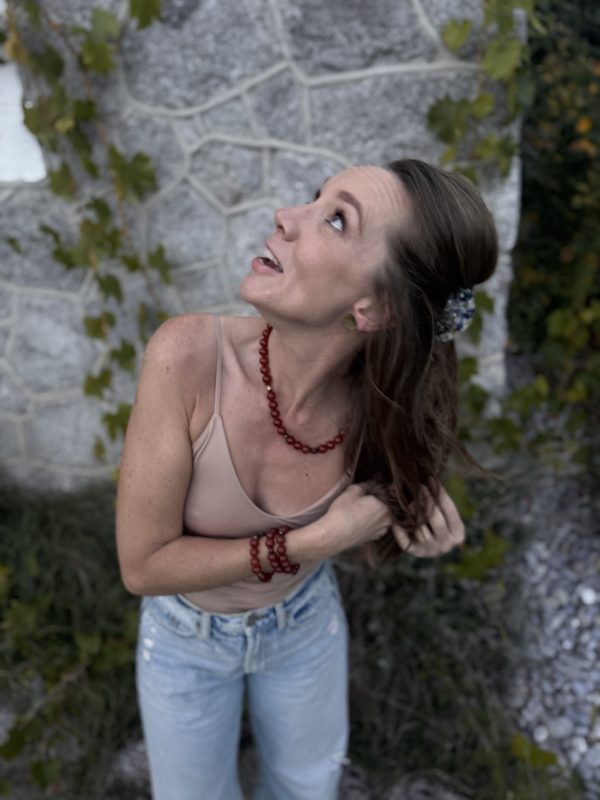 Clare Carnelian Necklace - Image 4