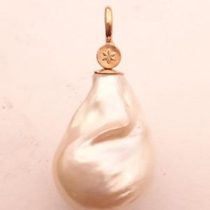 Lady Liberty Coin Drop Pendant