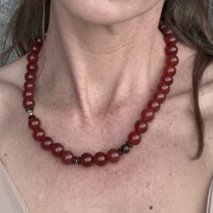 Clare Carnelian Necklace