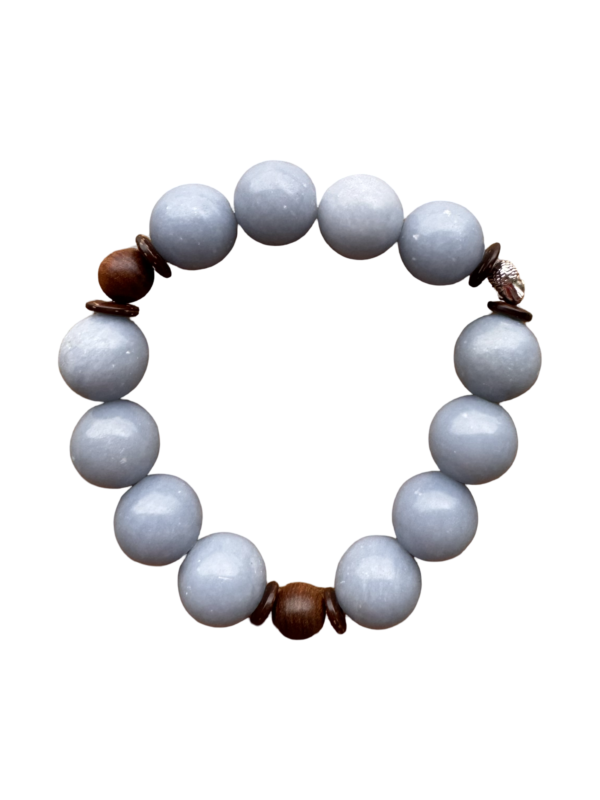Angelica Angelite Stretch Stacker Bracelet