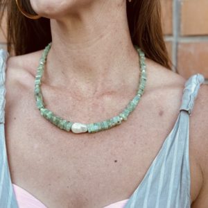 Ezmeralda Chrysopras Necklace