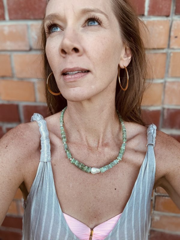 Ezmeralda Chrysopras Necklace - Image 3